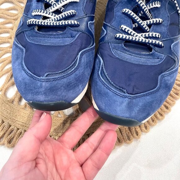Diadora x Kith x Slam Jam Blue Suede V7000 Sneakers Size 12.5 Low Top Yvan main image 10